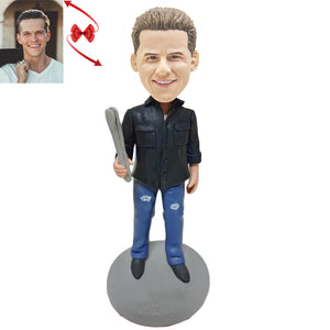 Barbecue Man Custom Bobblehead