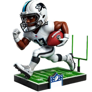 Football Running Back Sprinting Custom Bobblehead