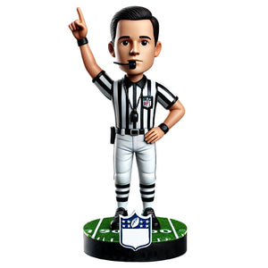 Football Referee Custom Bobblehead 