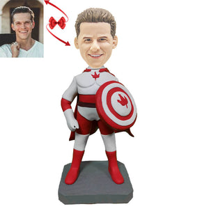 Captain Canada Custom Bobblehead